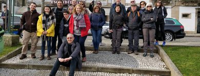 Associados integram caminhada por Monção