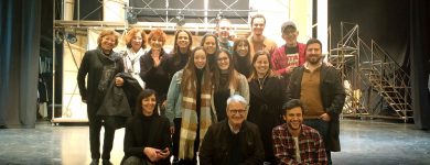 Associados convivem com elenco de “A Pior Comédia do Mundo”