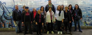 A arte à boleia do metro de Lisboa