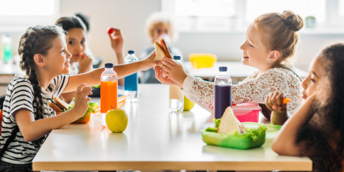 Lanches escolares saudáveis
