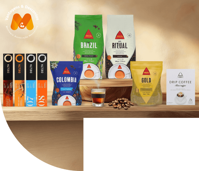 O prazer do café Delta, a qualquer hora do dia