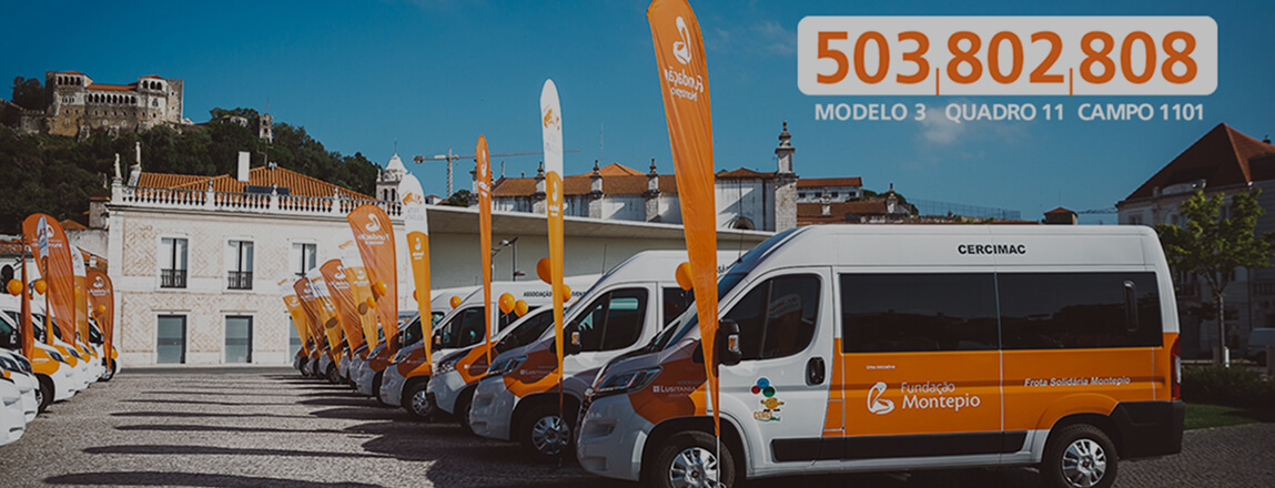 1% do seu IRS<br>está no bom caminho