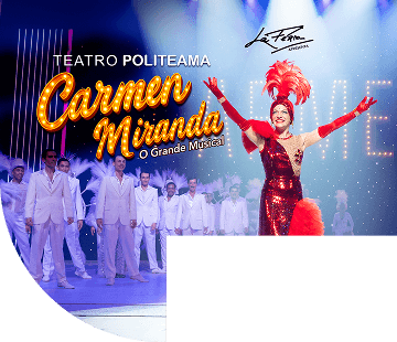 Carmen Miranda volta a brilhar em palco