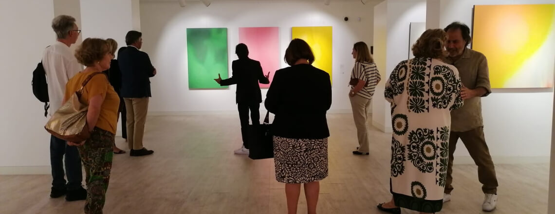 Visita guiada à exposição de Paulo Ponte