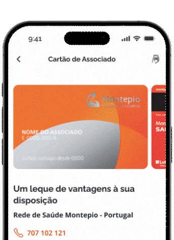 Aceda ao Cartão de Associado Digital