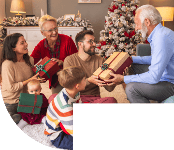 Feliz poupança de Natal 