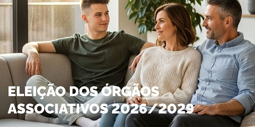 Eleição dos Órgãos Associativos. Não deixe de votar!